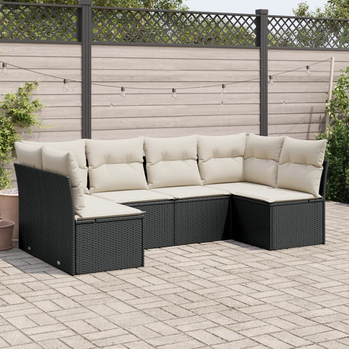 Garden sofa set black - sofa,