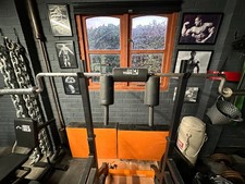 Mirafit Olympic 7ft Safety Squat Bar, Great used Condition