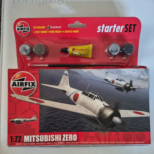 Airfix model kit - model, mitsubishi
