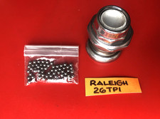 NEW OLD STOCK VINTAGE RALEIGH HEADSET, 1" X 26 TPI,COMPLETE, CHOPPER MARK 2 ?