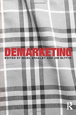 Demarketing used very good - demarketing,, ,