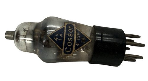 Vintage cossor 4v1a - valve, tube