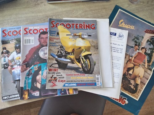 Vintage scootering magazine - vintage,