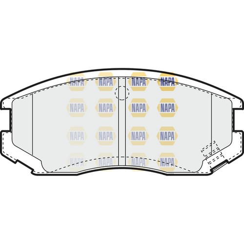 Brake pads set for daihatsu - brake,