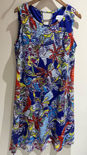Ronni Nicole Dress Size 18 Floral Printed Sleeveless Bodycon Party Occasion