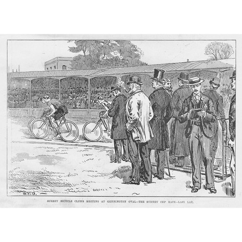 Surrey bicycle club - meeting, at