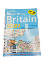 COLLINS ROAD ATLAS BRITAIN 2007 4 miles to 1 inch