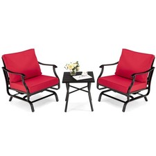 3PCS Rocking Chair & Table Set