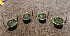 4 x Vintage Luminarc Green