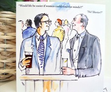 FUNNY CARD FOR HIM;IF WOMEN