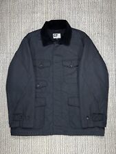 ENGINEERED GARMENTS Northwood Jacket, MEN'S EXTRA LARGE, Wool Lined, Navy Poplin