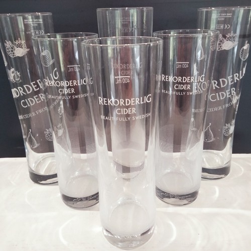 Rekorderlig cider glasses 6 - rekorderlig,