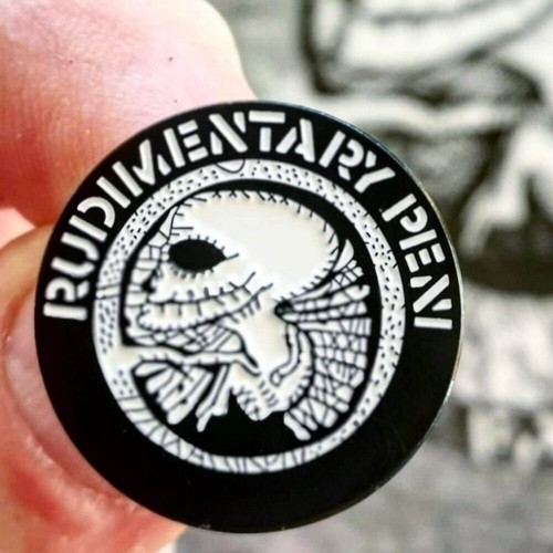 Rudimentary peni enamel pin - rudimentary,