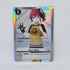 Ami Aiba BT22-093 Super Rare Tamer Digimon TCG Cyber Eden