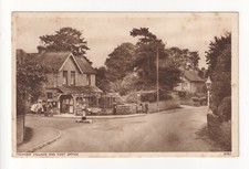 Felpham Village and Post Office  - 1954 ued Sussex postcard