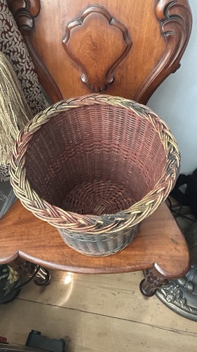 Vintage woven wicker - vintage,