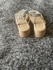 Sparkly Sandals, Size 4.5 (37), Brand New