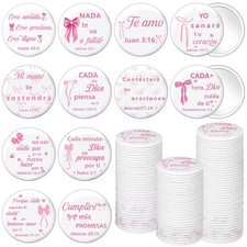 48 Pcs Pink Bow Party Favors
