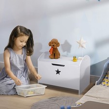 Wooden Kids Children Toy Box