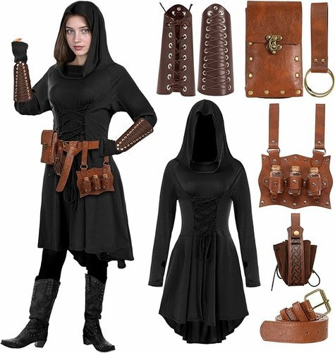 Women gothic black - women's,