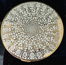 Vintage Vogue Vanities Lacy Powder Compact Made In England c1940's/1950's