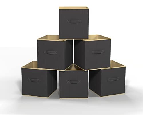 Pack fabric storage cube - 6,
