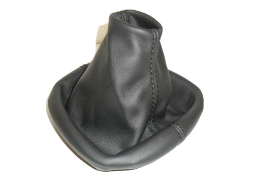 Gear shift leather black - shift,