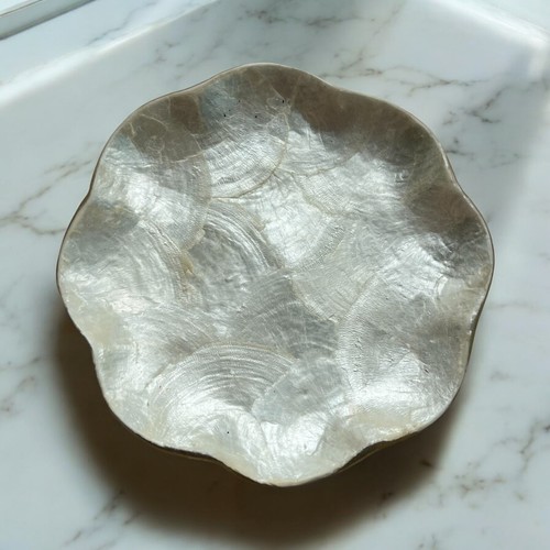Capiz shell trinket - shell,