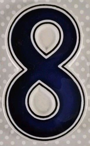 Ceramic number ideal as a - ceramic,