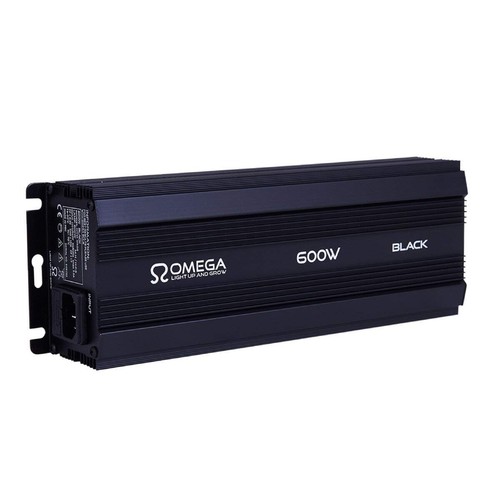 Omega black 600w dimmable - 600w,