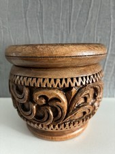Small Handmade Carved Wooden