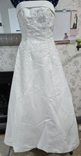 Wedding dress size ivory - dress,