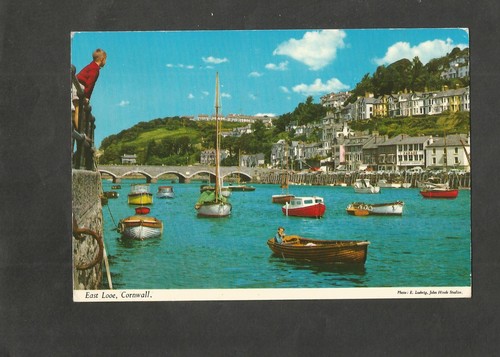 Postcard cornwall looe east - cornwall,