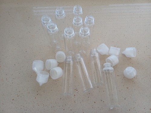 100 plastic bottles 60ml round - plastic,
