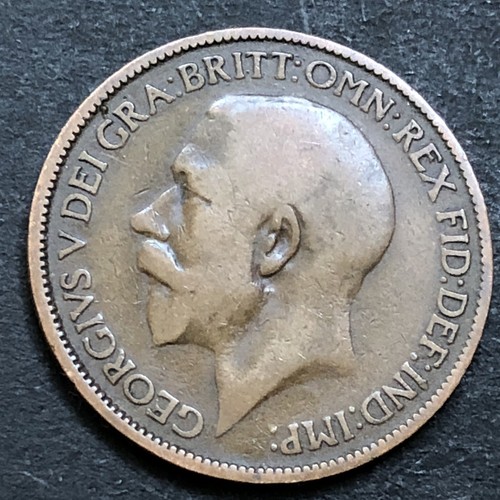 1925 halfpenny 2d - 1925, 1/2d