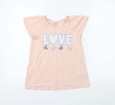 Maggie & Zoe Girls Pink Cotton