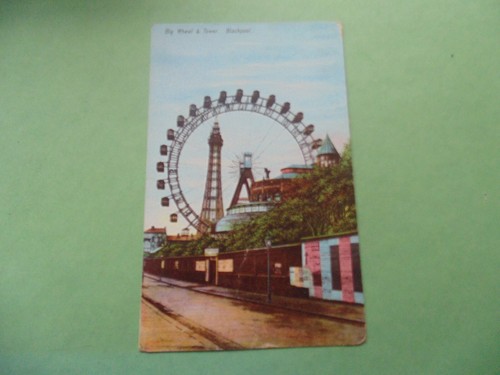 Blackpool big wheel tower - wheel, &