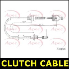 Clutch Cable FOR NISSAN MICRA