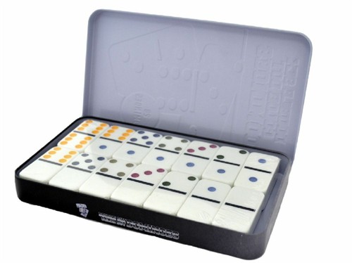 Double six large dominoes - double,