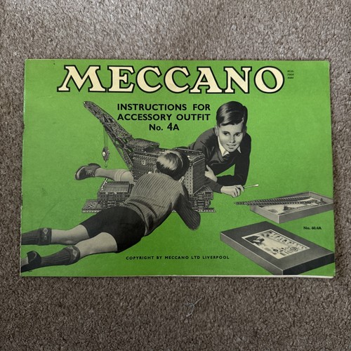 Meccano instruction book - instruction,