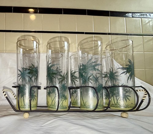 Rare vintage tropical palm - vintage,
