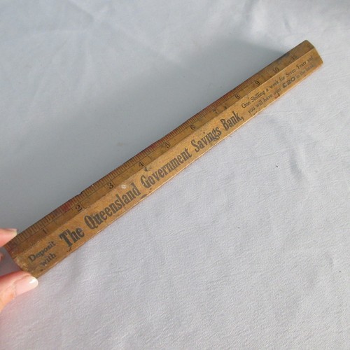 Antique ruler queensland - antique,