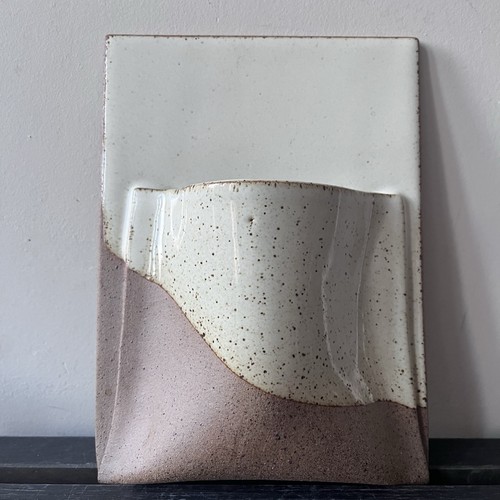 Rustic stoneware wall - stoneware, pocket