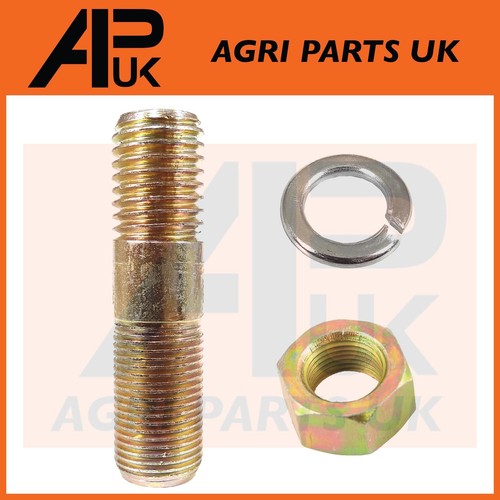 Drawbar mounting stud nut - mounting, &