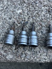 3/8 Drive Torx Socket Set Short Reach 7 Teng Sockets 1 Signet And 1 Franklin