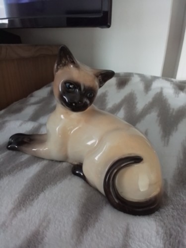 Beswick vintage siamese cat - siamese,