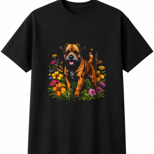 Border terrier mens womens - border,