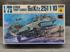Fujimi 1:76 Scale Kit, Sd.Kfz.251/1 10 German Troop Carrier