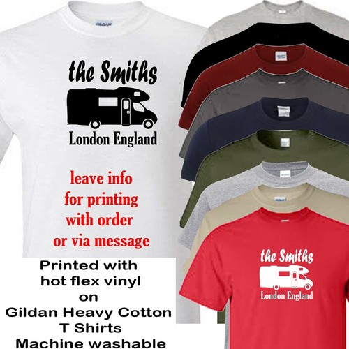 Motorhome shirt add name and - shirt,
