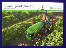 JOHN DEERE 5 SERIES SPECIALITY TRACTOR 2010 BROCHURE AGRICULTURE FARMING DATA